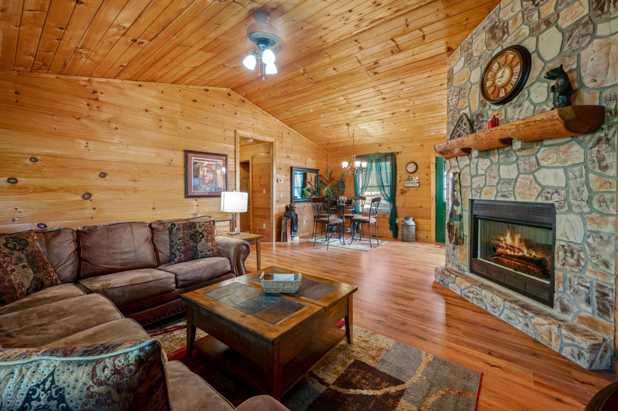 Vila Easy Livin - Secluded Family Log Cabin Sevierville Exteriér fotografie